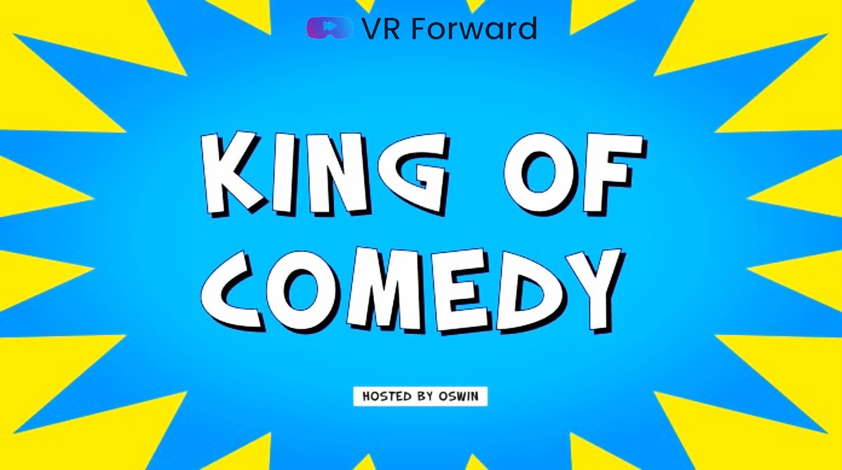 Vr_Forward's tweet photo. Tonight 9pm est only in @AltspaceVR 
See if you’re the most funny, or vote to help us decide who is! #gameshow #vrevent 

https://t.co/UfBz1vawt3 https://t.co/xvvf89uJTZ