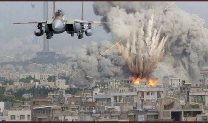 _africaToday's tweet photo. NATO launched more than 10,000 air raids on Libya killing more than half a million civilian including women and children. When NATO was questioned about civilian causalities and the death of Gaddafi children, they insisted that it was collateral damage and normal in wars. https://t.co/cUlcyjRfu7