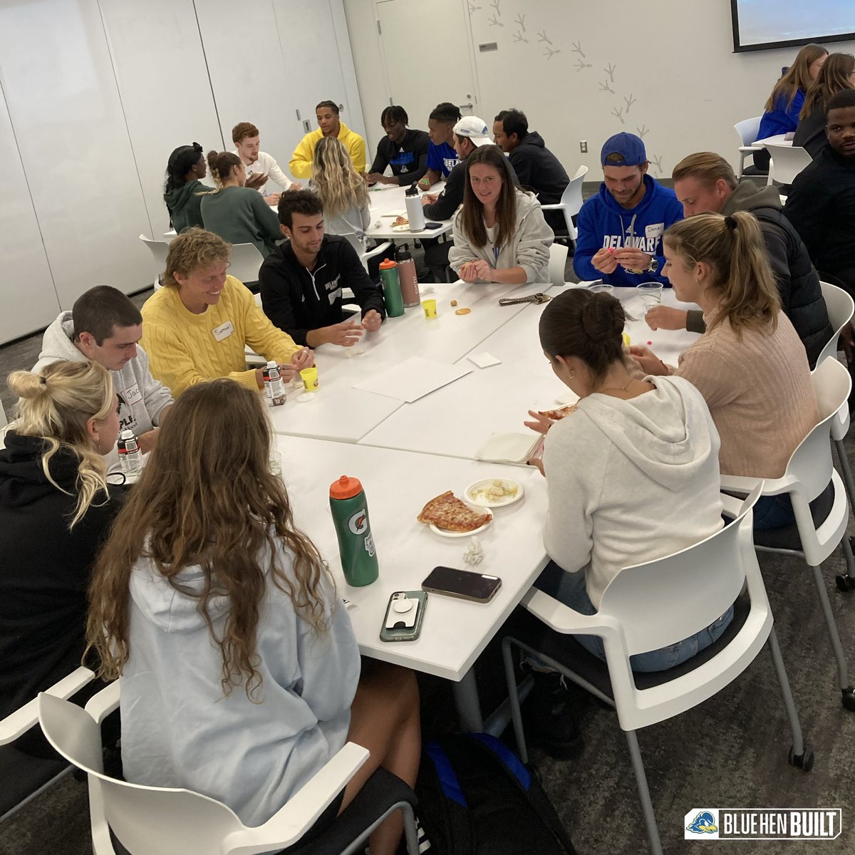 UDBlueHens's tweet photo. Developing student-athletes and coaches with 925 Leaders 👏 #BlueHenBuilt https://t.co/qCJl5psVcN