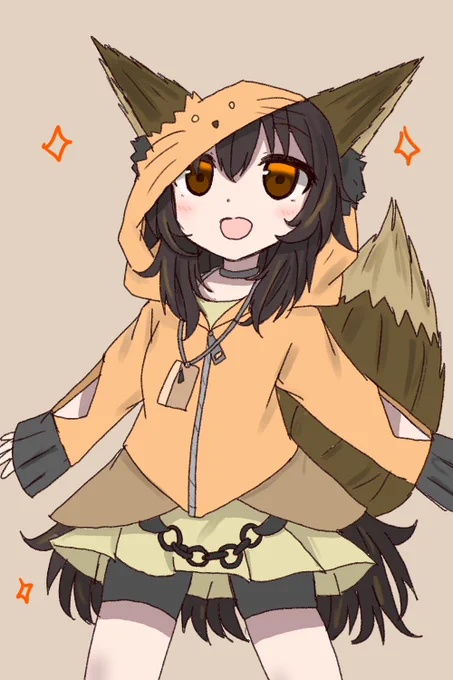 これはきつねパーカー 