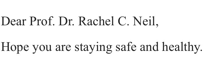 Rachel Neil tweet media