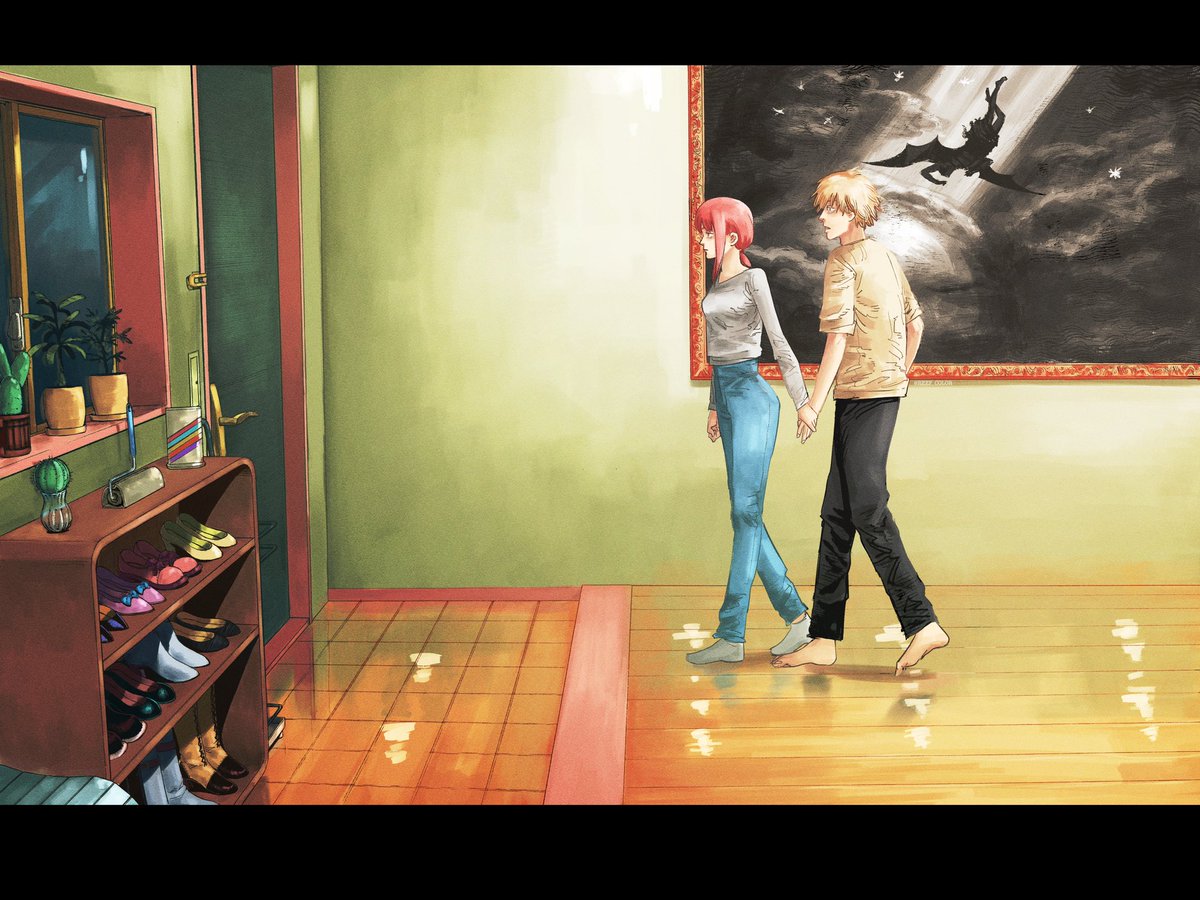 Reef_Color's tweet photo. Opening the door… (Chainsaw Man) (Ch. 81)

 #ChainsawMan #チェンソーマン https://t.co/f0t8GV49Ec