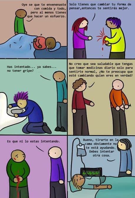 dirtydahiana's tweet photo. Si las enfermedades físicas fueran tratadas como enfermedades mentales https://t.co/W3wmcbxLHp