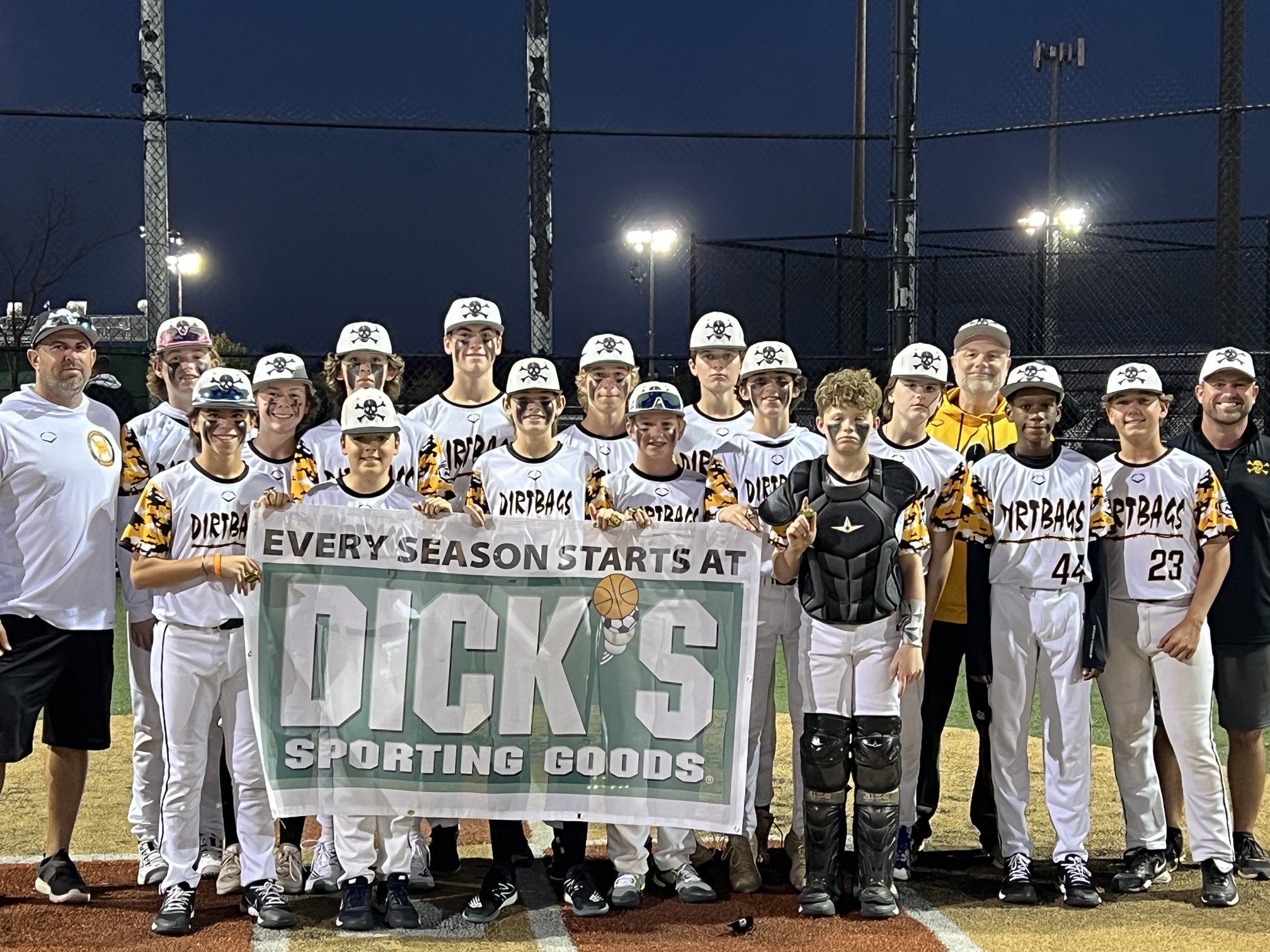 NVTBL on Twitter "The Dirtbags take the 14u Col Day Championship