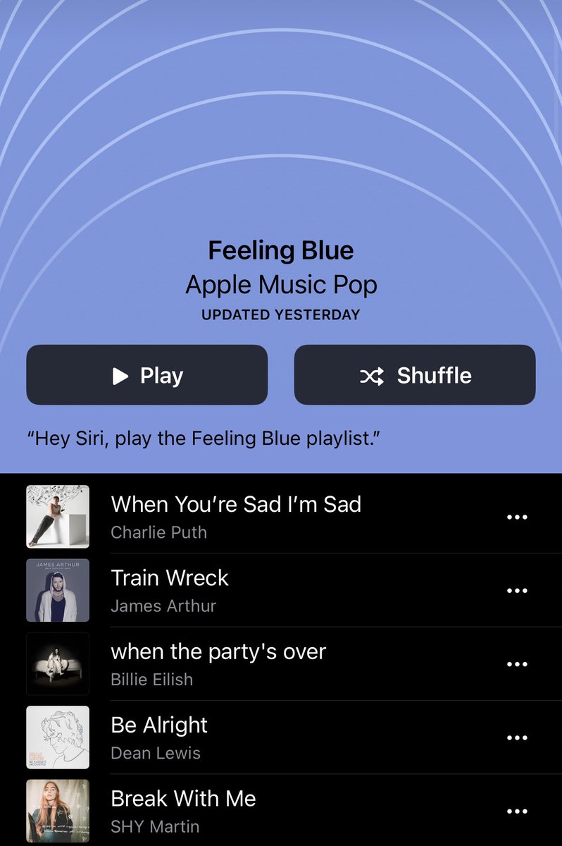 itsannamargo's tweet photo. “Bad Friend” is on the Feeling Blue playlist on @AppleMusic unreal. https://t.co/oR6Y96s1kt