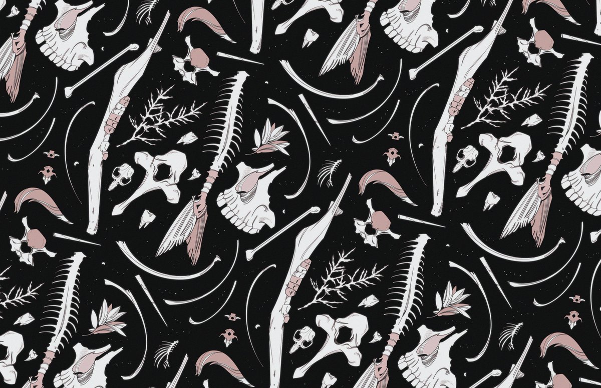 sabattons's tweet image. thought I would throw together a very basic tutorial on how to make repeating patterns that feel dense and full.
this is nothing new, and actually based on a video I watched in college on how to do this traditionally — but the more art tutorials, the better 💜