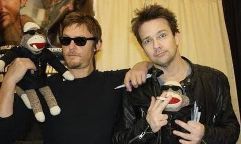 ninewood's tweet photo. Sending love and positivity to these two legends. Sean Patrick Flanery and Norman Reedus, your true fans will always be there for you and will always be proud of whatever you do. @seanflanery @wwwbigbaldhead #Spfappreciationgroup #FortNormanReedus #myforevers #unconditionallove https://t.co/9dznKDZgG7