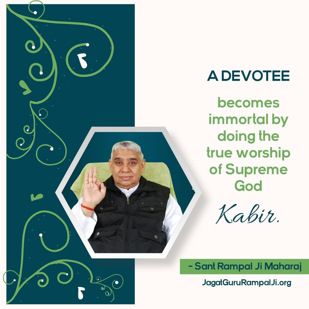 sumdeep_'s tweet photo. #GodMorningTuesday
A DEVOTEE
becomes 
immortal by 
doing the 
true worship 
of Supreme 
God
Kabir.
Must Read The spiritual  book "JINE KI RAH" https://t.co/lF6JZCZmVC