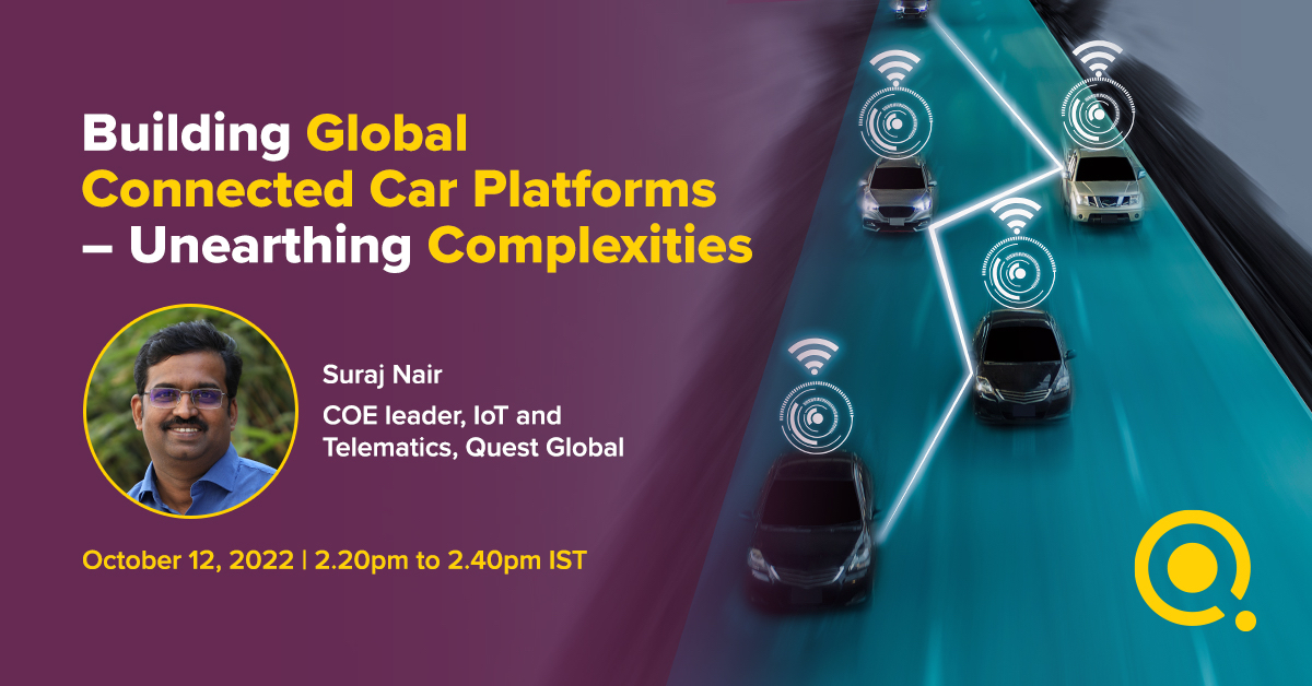Quest_Global's tweet photo. Find out how OEMs can resolve the challenges with data and privacy, providing safety and security as the consumers expect the car to be an extension of their digital lifestyle while building #connectedplatforms.
https://t.co/9m4ULFy62F
#QuestGlobal #engineering https://t.co/A9drWOQu7o