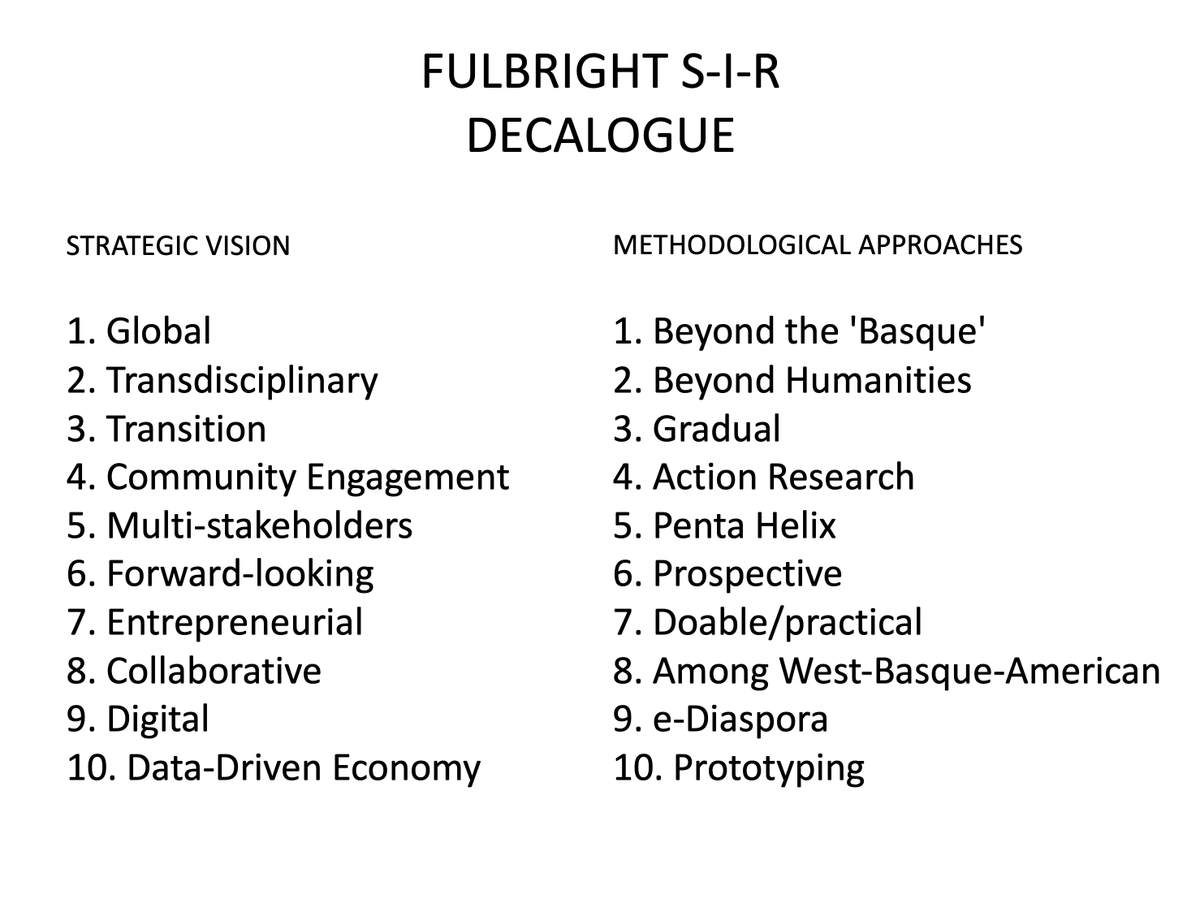 ICalzada's tweet photo. At #Fulbright official reception at @CSUBakersfield:
I set up foundations for a #Transdisciplinary #BasqueStudies programme in the #diaspora beyond #Humanities.
Actions must follow the foundational statement.
Plenty of work to do from the #InstituteForBasqueStudies onwards! https://t.co/YrOjTmUDdD