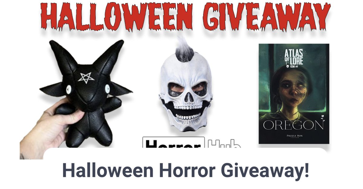 puzzleboxhorror's tweet photo. Halloween Giveaway. Fun for the whole family! 👻🦴👻
https://t.co/a0Cr3CQpeD https://t.co/qvrheY8e9U
