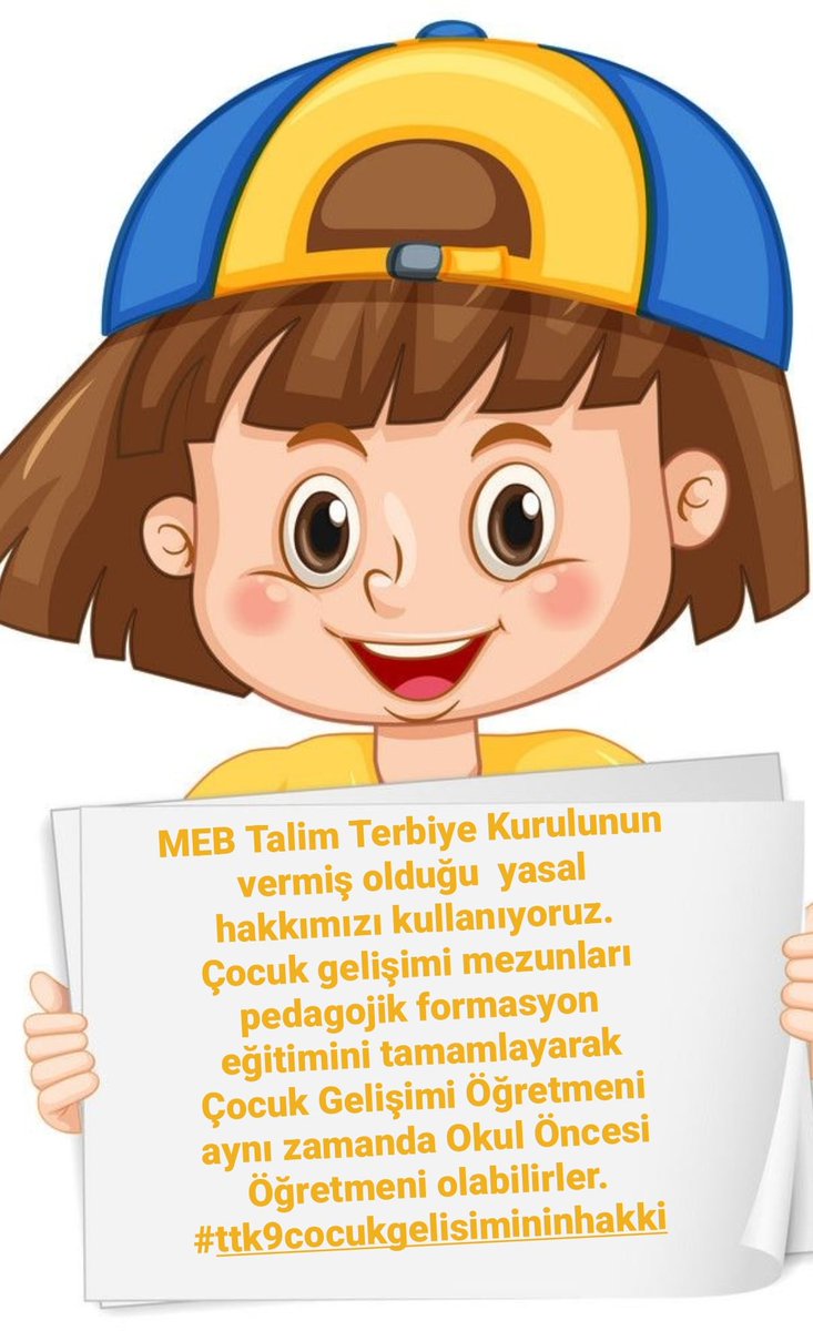Bizlere koyun sürüsü diyenlerle aynı eğitimi aldığımızı düşünmüyoruz. İyi ki Çocuk Gelişimi✊#ttk9cocukgelisimininhakki