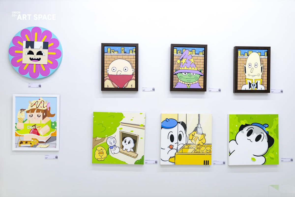 แวะไปชมผลงานน้องกาแฟร์ และพี่ๆศิลปินกันได้นะคะ
ที่งาน Co-art Space #2 ชั้น4 ยูเนี่ยนมอลล์
7 OCTOBER 2022 - 7 Janualy 2023
ผลงาน : Big Smile ยิ้มกว้างๆ ให้หน้าบานเป็นดอกไม้
#NarunyaArt #BabyCube
#KidArt #ChildArtist
#DoodleArt #NFTs  #NFTartist  
#NFTGiveaway  #cryptocurrency