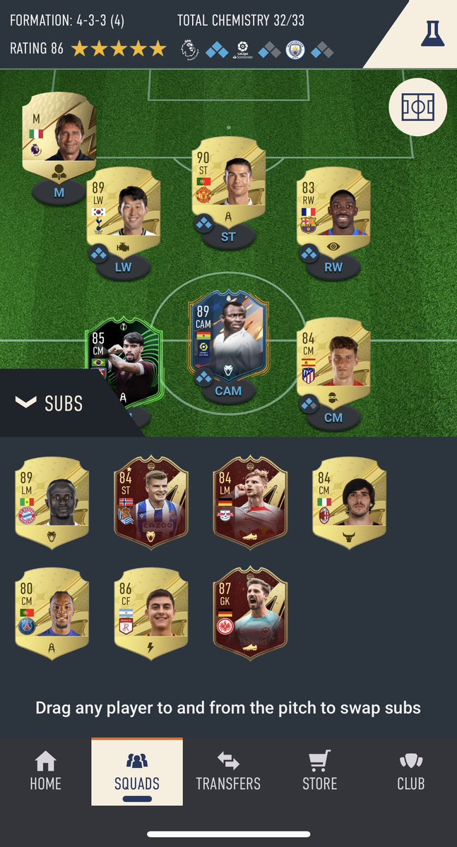 YMA_47's tweet photo. @DonkTrading My GOAT; Sir Paqueta 🤝fav midfielder so far on fifa 23 https://t.co/tsIvi89Z5Z