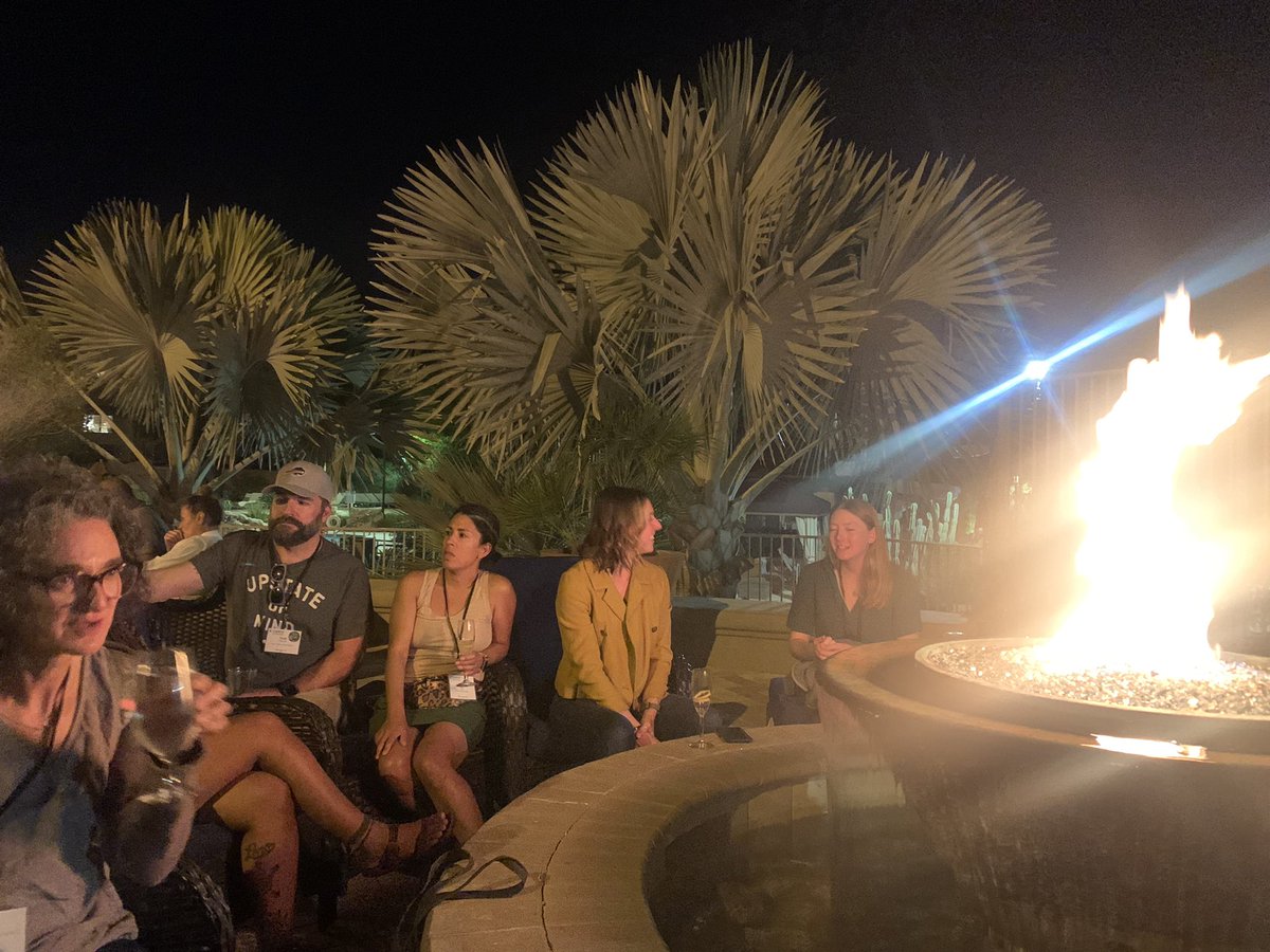 Wunderful to be with new and old friends at #NAAEE2022 in Tucson! Beautiful hike in Sabino Canyon (hi Hilo Monster!) with the fabulous Franklin Lane as our guide.  Delicious dinner followed by fireside chats.  See everyone tomorrow morning for the opening!