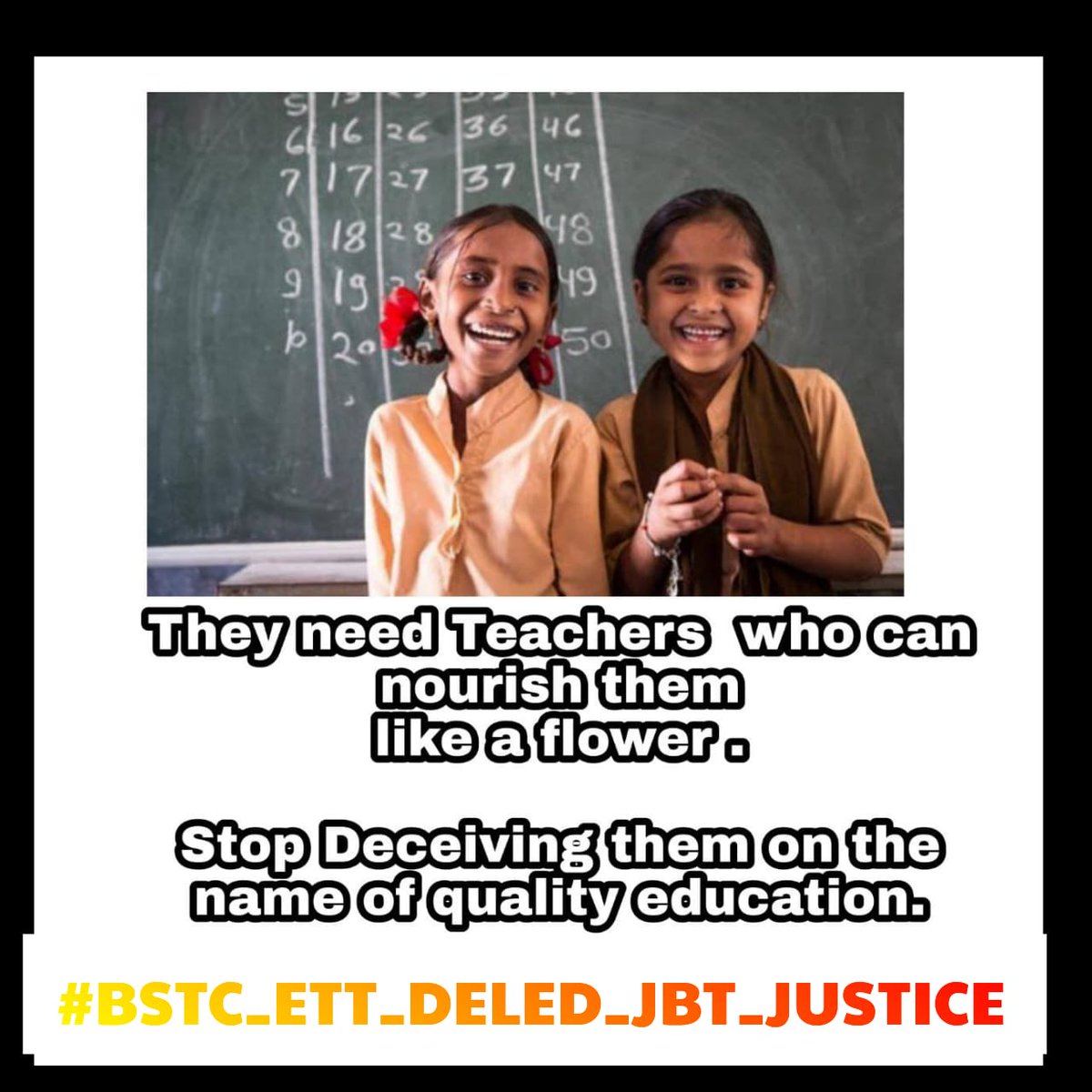 #BSTC_ETT_DELED_JBT_JUSTICE
प्राथमिक शिक्षक बनने के प्रशिक्षण#BSTC DELED JBT ETT BTC धारीयो ने लिया है फिर बीएड वाले प्राथमिक शिक्षक पद के लिए योग्य कैसे हो सकते है? सुप्रीम कोर्ट आप से न्याय की उम्मीद है 🙏
<a href="/1stIndiaNews/">First India News</a>
<a href="/zeerajasthan_/">ZEE Rajasthan</a>
<a href="/sanjayyadavij/">Sanjay Yadav</a>
<a href="/manojpehul/">MANOJ SHARMA/ मनोज शर्मा</a>
<a href="/News18Rajasthan/">News18 Rajasthan</a>
