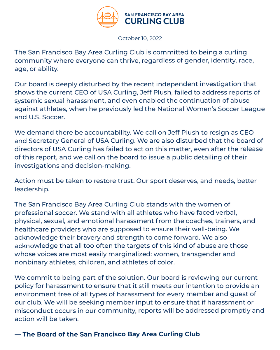 SF Bay Area Curling 🥌 tweet media