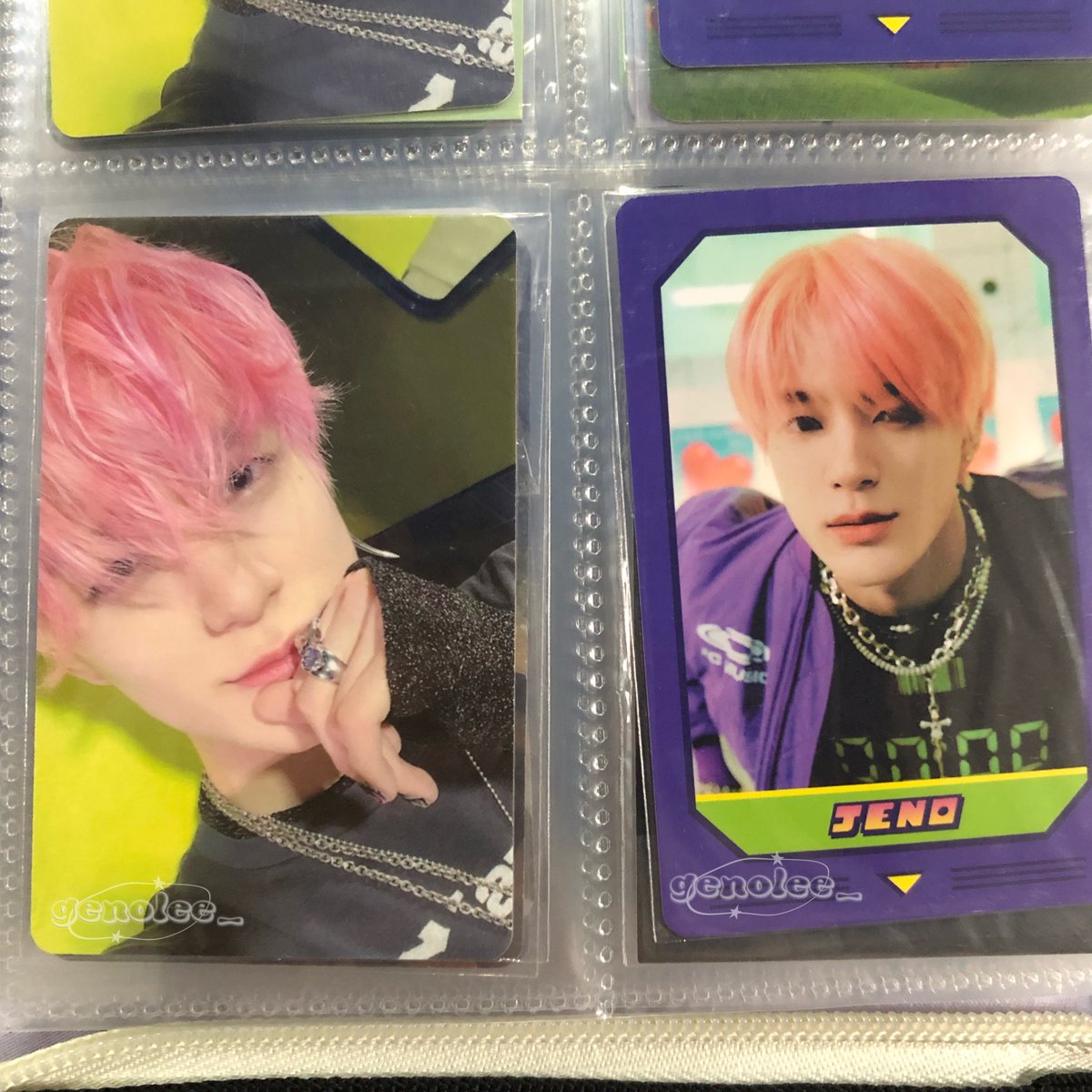 Help RT ! ; wts / want to sell | lfb ina only

☆ jeno matching card glossy set 45k
• vidcon by dm

✅ include packing
✅ keep event with dp
💌 condi by dm
📍jatim

t. jeni glitch mode glimo matching mc card jeno nct dream wts