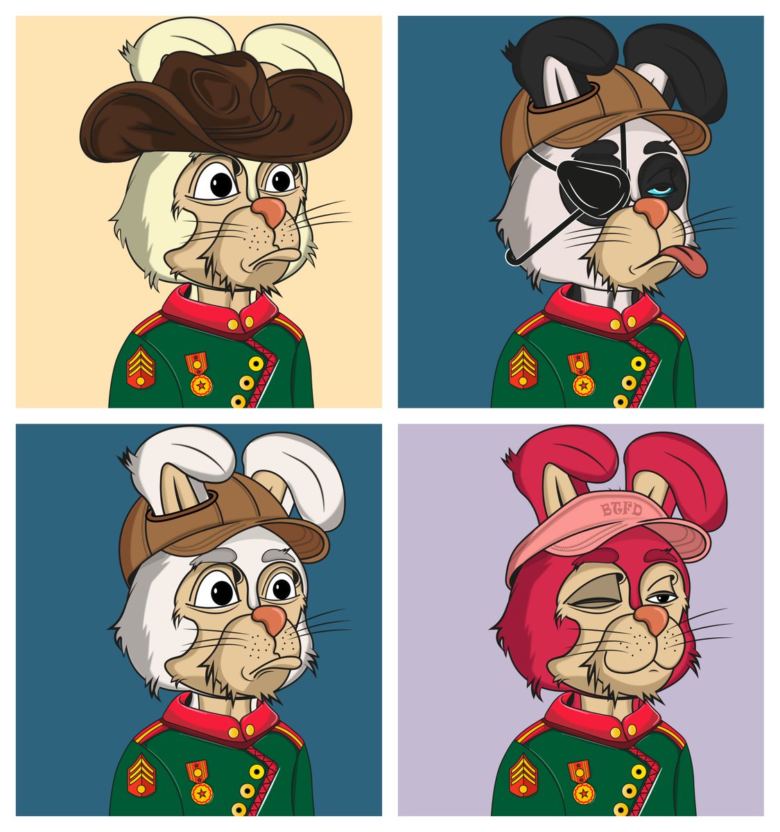 Building my troop 🐰🔫 <a href="/BTFDRabbits/">BTFDRabbits 🥕</a> @BTFD_ImDiDi #BTFDRabbits #BTFD We're waiting for you down the rabbit hole 🕳️🔥