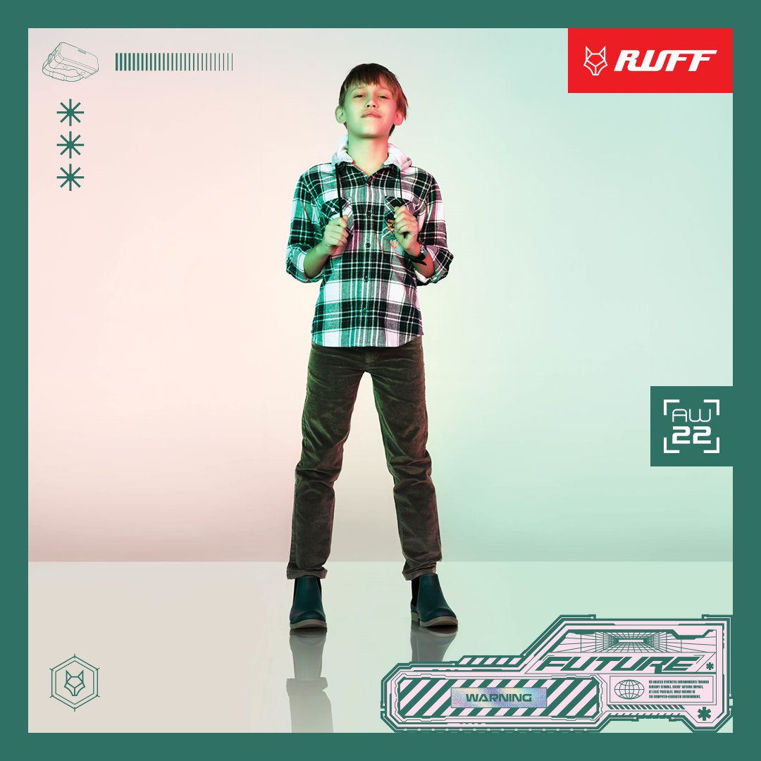 ruff_kids's tweet photo. Level up your confidence with the fashion of future!
Check out RUFF’s latest #AW22 Collection now!
Visit nearest RUFF store - https://t.co/J36pxLjuts
Or shop online - https://t.co/itOuzghmpC
#RUFF #VRBoys #AW22Collection https://t.co/9odS7J1mJT