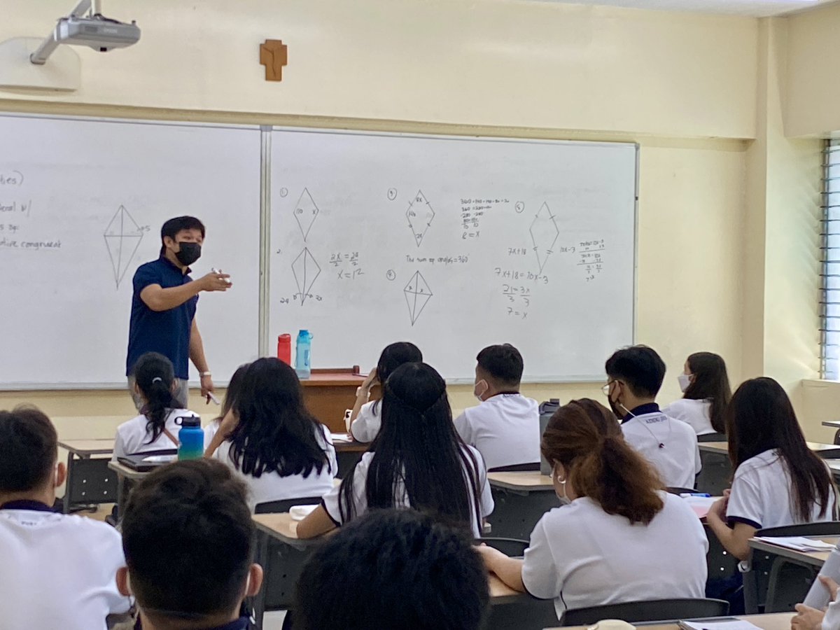 AdDU_JHS's tweet photo. NOW HAPPENING | It’s Day 2 of our Enhanced Face-to-face Modality Dry Run! This time it is the Grade 9 Juniors’ turn. The students had their shift academic classes in the morning. They will then be having their independent learning time in the afternoon.

#AimHighAtADDUJuniorHigh https://t.co/XkE1DCoEv3
