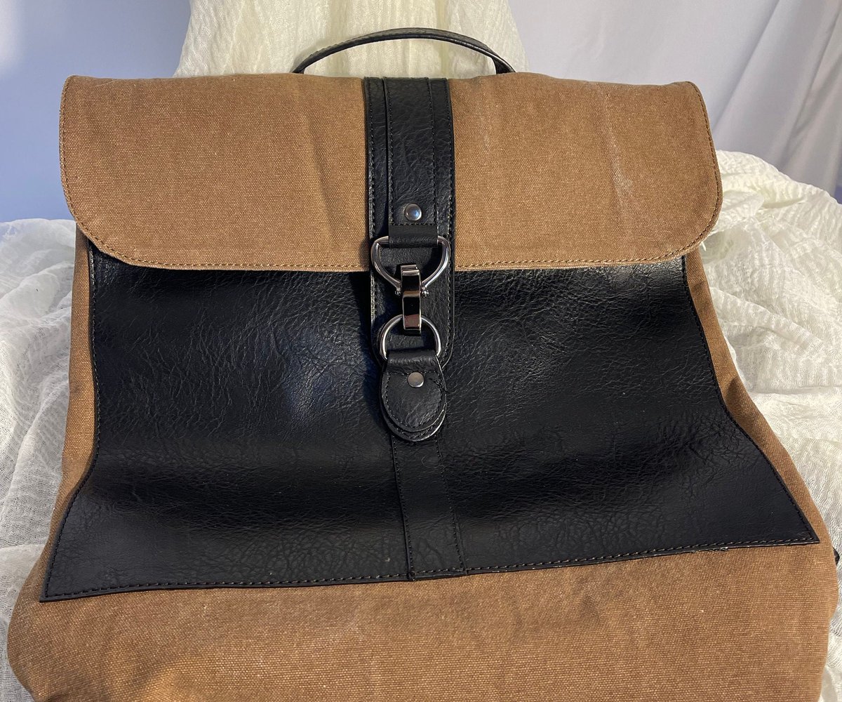 artisan_pure's tweet image. Black Recycled Canvas Backpack Large with Suede Accents for Students and Women on the go-Large Black Fashion Backpack-Women's Accessories etsy.me/3t8K6XO #ArtisanPureSkinCare #Etsy #DurableBackpack