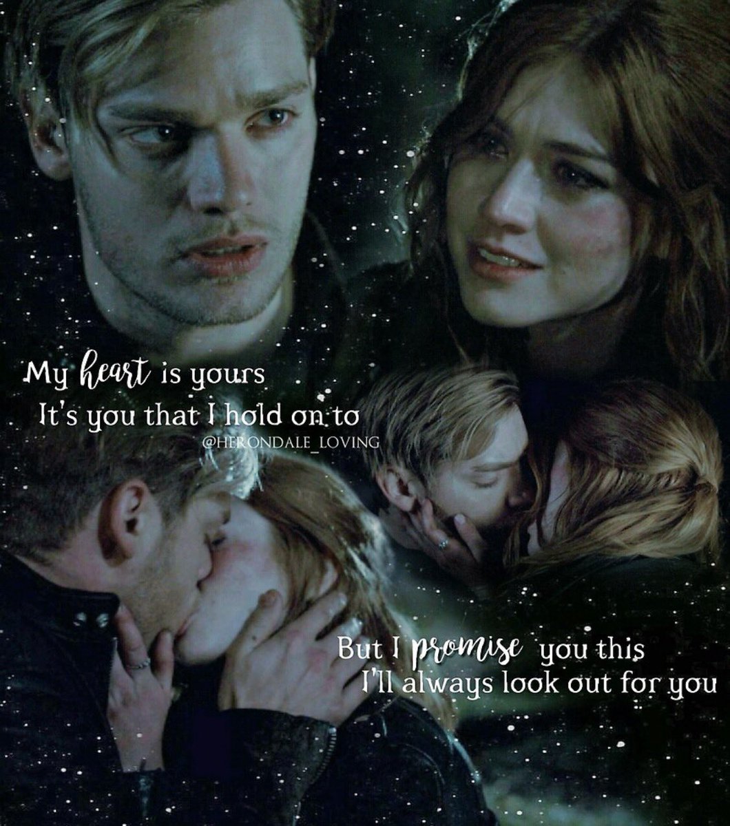RuthAnnPeck5's tweet photo. Happy clace Tuesday #save shadowhunters #Shadowhunters #save clace #returntoshadows https://t.co/s196G3m1HK