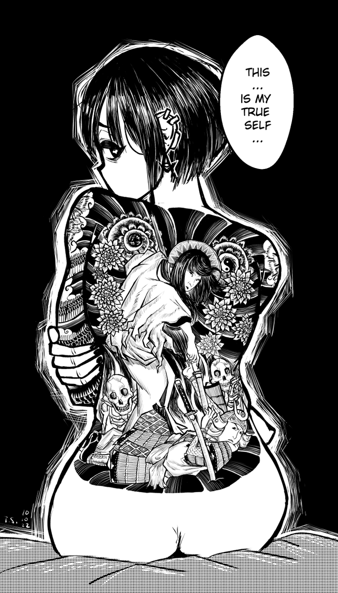 Tomboy_sama's tweet photo. (former) yakuza boss date pt. 5 https://t.co/ZceKHf8CyX