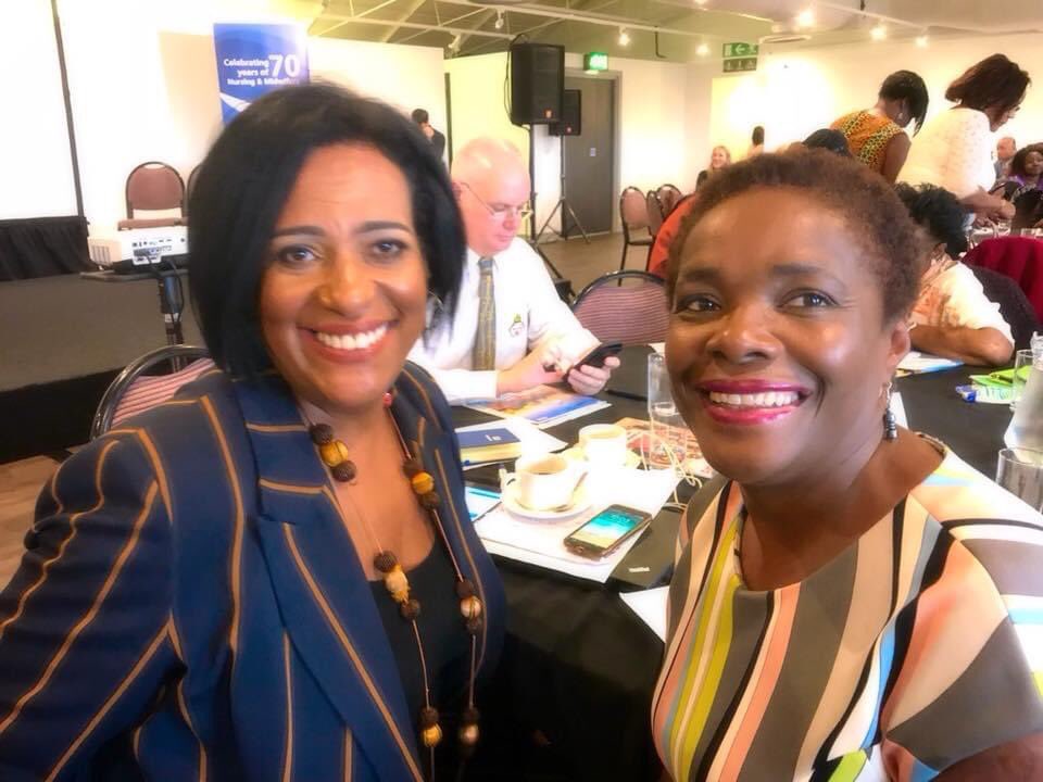 Two very special EDI innovators & compassionate Nursing leaders Michelle Cox & @lauraserrant OBE. Taken at Black History Month event In Liverpool in  2018. #BHM2022
