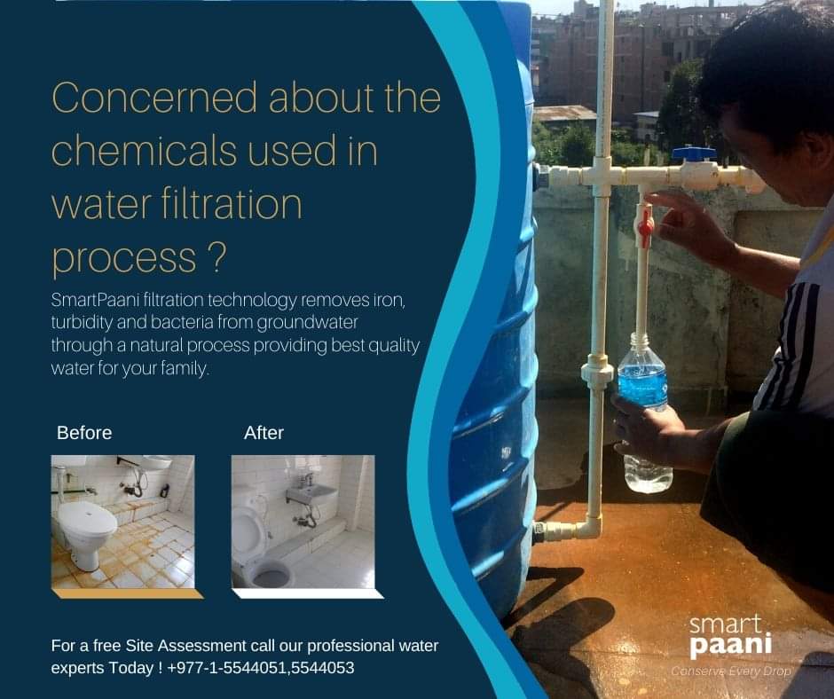 smartpaani's tweet photo. Facing problems with clogged pipes, lifeless fabrics and yellow stains? Install SmartPaani BioSand Filters and get rid of the iron, turbidity and also bacteria from groundwater.
Contact SmartPaani today +977-9851246052 for a free site assessment.
#biosandfilter #smartpaani https://t.co/SWZopfHW9q