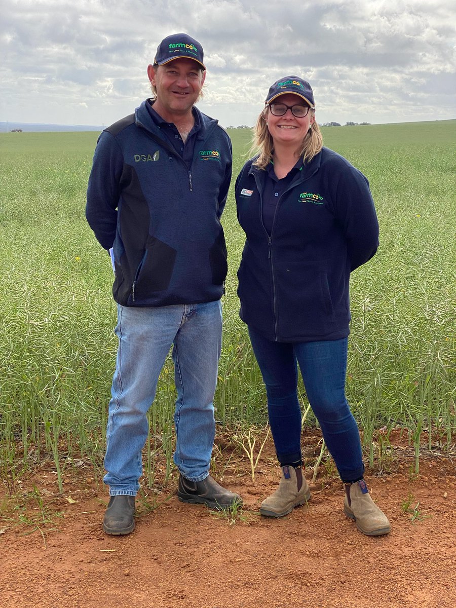 😀One of the nicest things about in-person events is the opportunity to catch up with our locals, thank you Neville and Chanel from FarmCo for coming along to our spring Field Day, so lovely to see you! #locals #westmidlandsgroup #growergroup #farmco