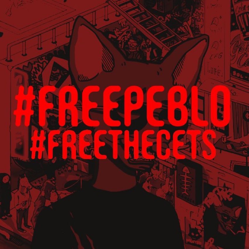 DegenerateNews's tweet photo. BREAKING: @CetsOnCreck TWITTER ACCOUNT HAS BEEN RESTRICTED - #FREEPEBLO AND #FREETHECETS MOVEMENT HAS BEEN REIGNITED https://t.co/bjWtjXDUvh