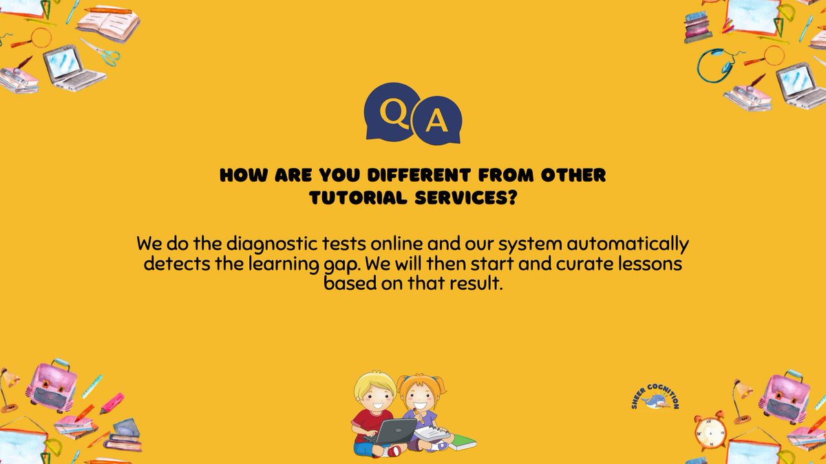 SheerCognition's tweet photo. We partner with an online technology that diagnoses your child's current level and compares it with the learning skills he must have. 👩🏽‍💻 To learn more about it, visit https://t.co/8f9xsuq2qD.

#SheerCognition
#FAQTutorial
#TutorialService
#OnlineTutor
#TutorialCenter https://t.co/CddTapFMuM