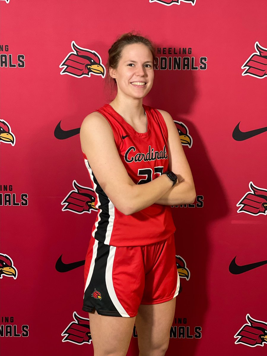LauraInnerebner's tweet photo. I had such a great time on my official visit at Wheeling University @WU_WBB this weekend! Thank you Coach Anna and coach Nick! I’m honored to have received a scholarship offer to continue my academic and athletic career! Go Cardinals!💪 https://t.co/CWxjjdmVn7
