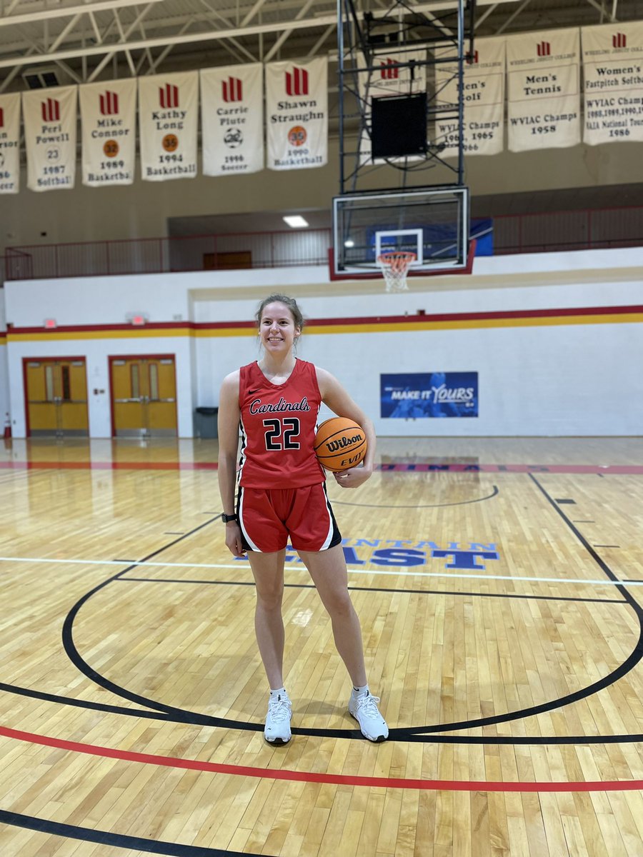 I had such a great time on my official visit at Wheeling University <a href="/WU_WBB/">Wheeling University WBB</a> this weekend! Thank you Coach Anna and coach Nick! I’m honored to have received a scholarship offer to continue my academic and athletic career! Go Cardinals!💪