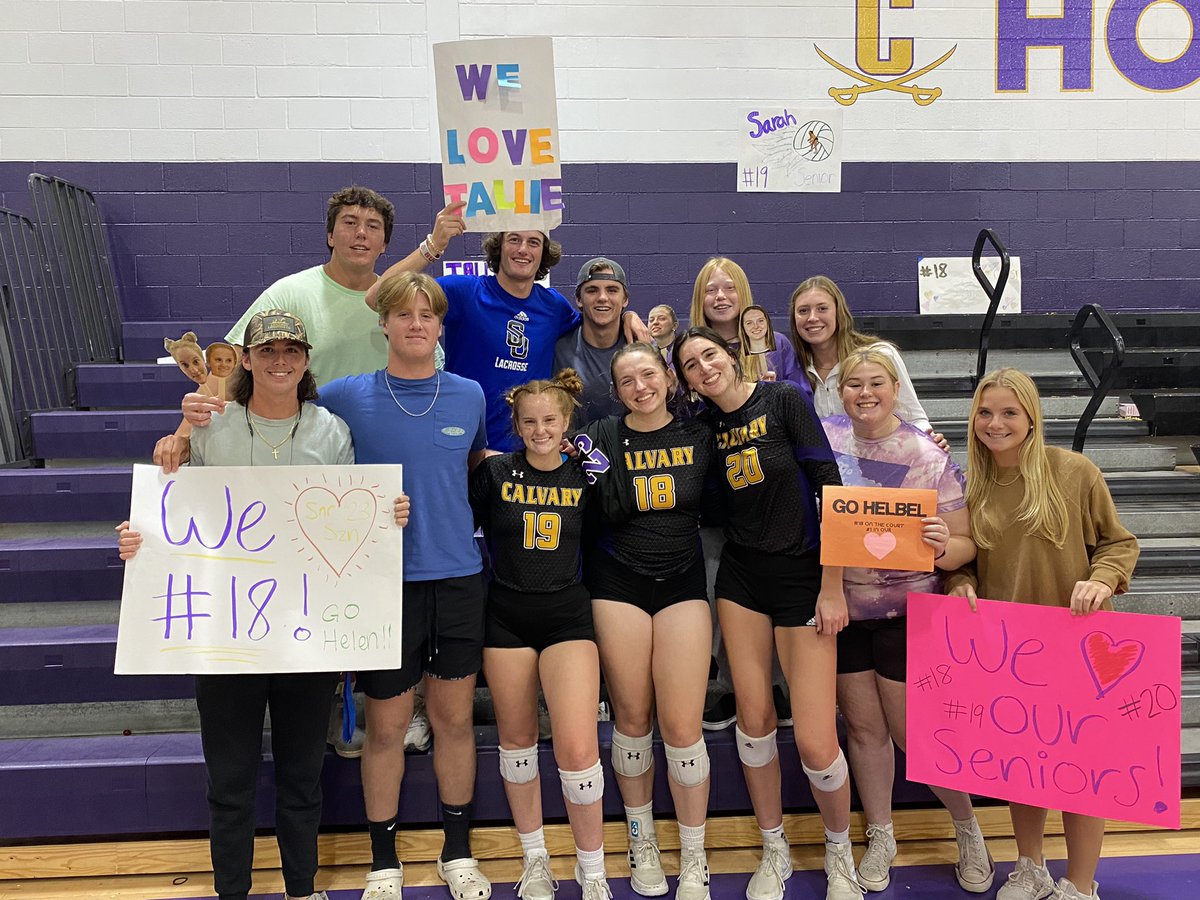 Calvary Day School Athletics (@cavalier_sports) on Twitter photo .<a href="/Cavalier_Sports/">Calvary Day School Athletics</a> and members of the senior class supporting <a href="/GoCavsVB/">Calvary Volleyball</a> seniors, on Senior Night! #GoCavs .<a href="/Cavalier_Sports/">Calvary Day School Athletics</a> and members of the senior class supporting <a href="/GoCavsVB/">Calvary Volleyball</a> seniors, on Senior Night! #GoCavs