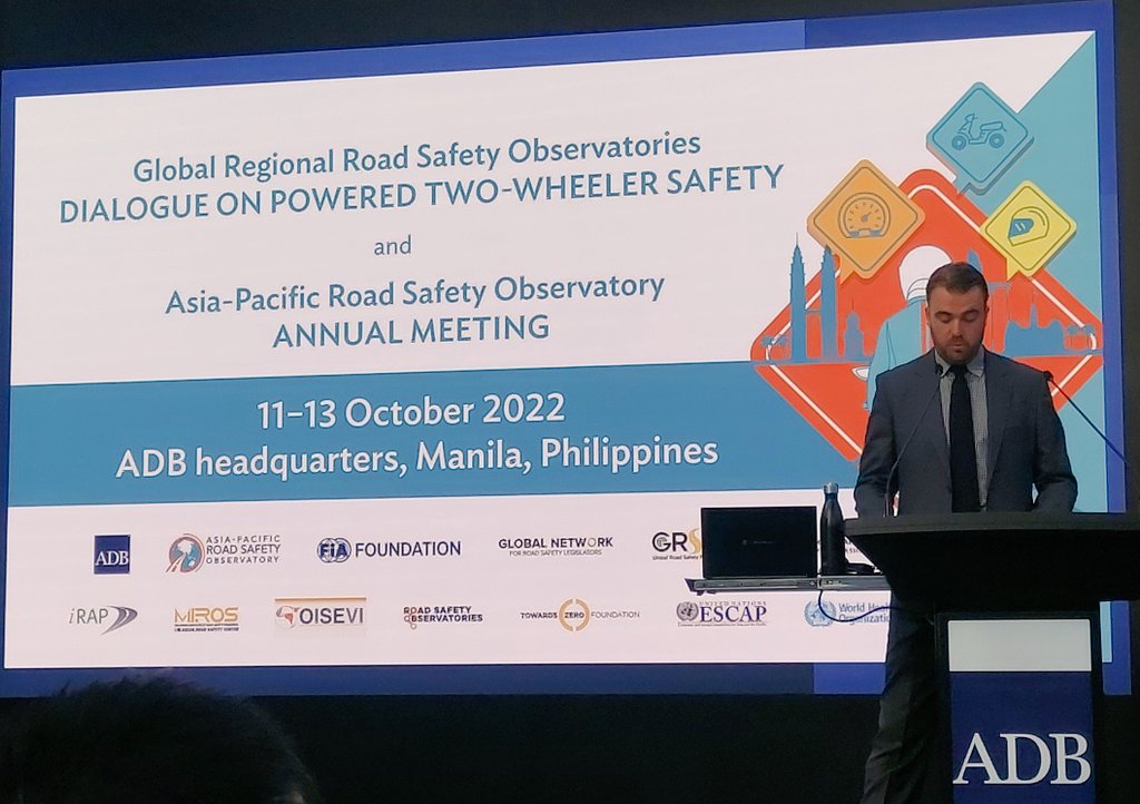 govaleajay's tweet photo. Looking forward to engaging in a constructive dialogue on Powered Two Wheeler Safety hosted by @adbtransport @ADB_HQ @grspartnership
Hoping to learn & get key insights to strengthen @UWMumbai 's work under #TwoWheelsOneLife
#Roadsafety @bmurphet @aprsoweb https://t.co/f2zTCvR164