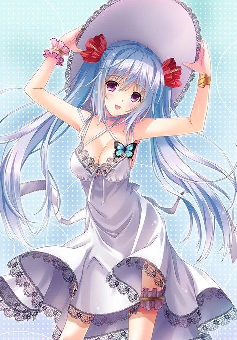#あなたのあお色の作品を見せてください こんなんかな? 