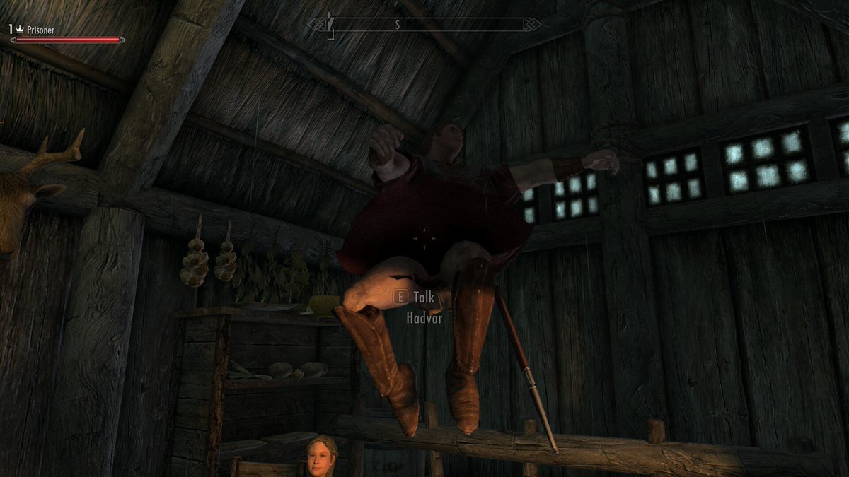 CubOblivion's tweet photo. #Hadvar was clearly more interesting then we all thought!
#Skyrim https://t.co/aFciJM5qoG
