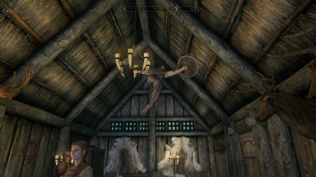 CubOblivion's tweet photo. #Hadvar was clearly more interesting then we all thought!
#Skyrim https://t.co/aFciJM5qoG