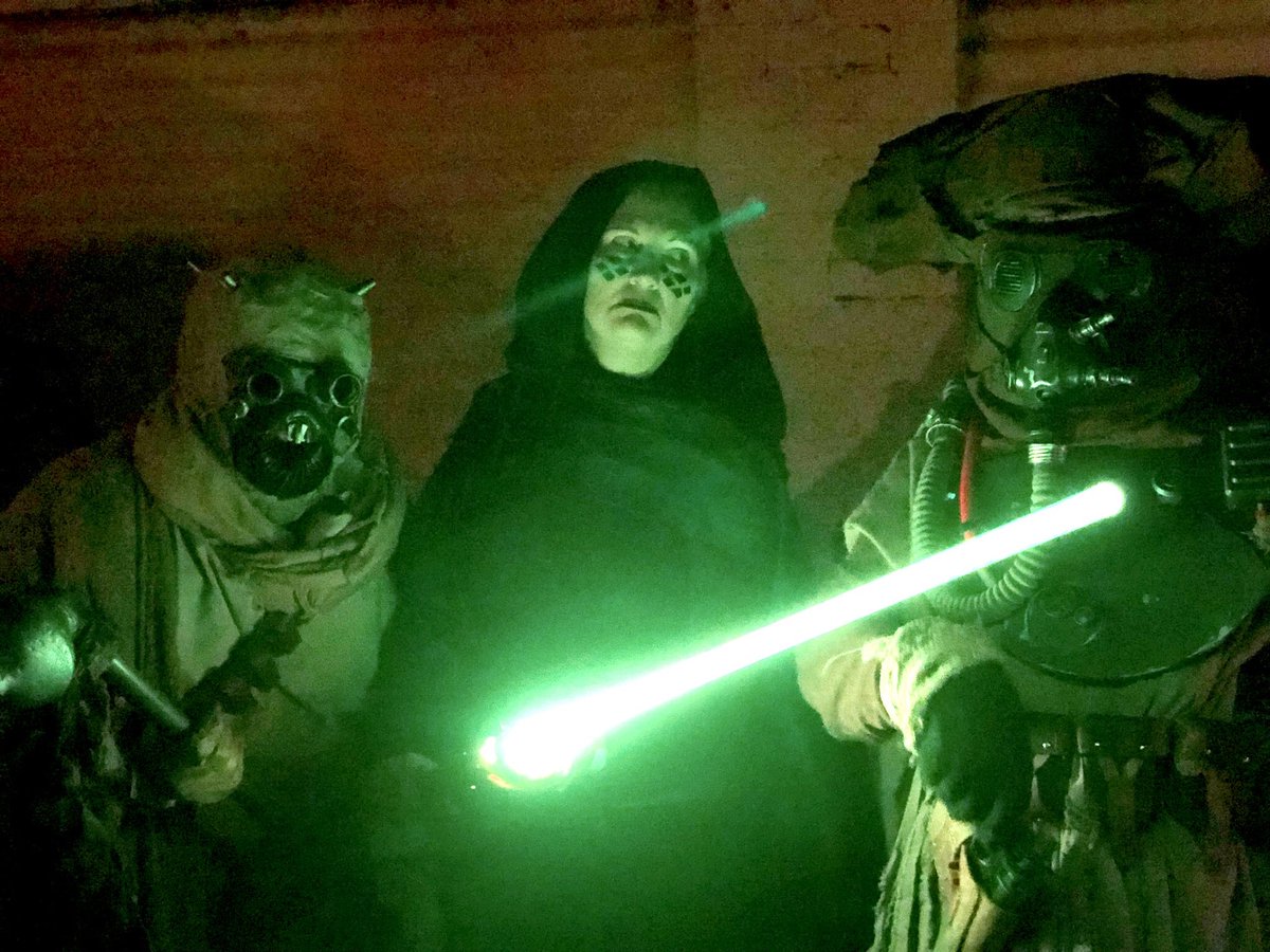 tonnielle's tweet photo. #WithMyMask you will fear me, space scum. https://t.co/kbkESqjveB