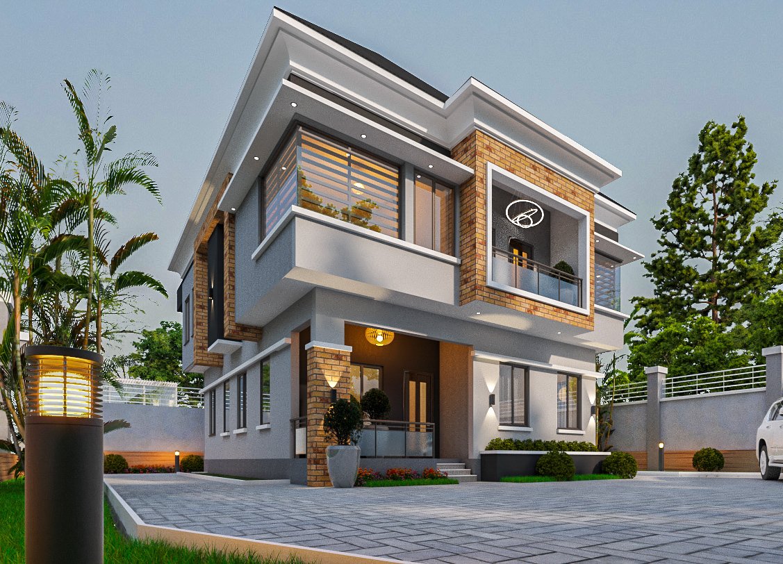 Modern 5 Bedroom Duplex (all ensuite)
Edo state.

#contemporaryduplex 
#modernduplex
#modernduplexinlagos 
#spacedesign 
#spaciousliving 
#residentialarchitecture 
#duplexhouse 
#modeledawodu 
#modernarchitecture 
#homedecor 
#homestyle 
#edohomes