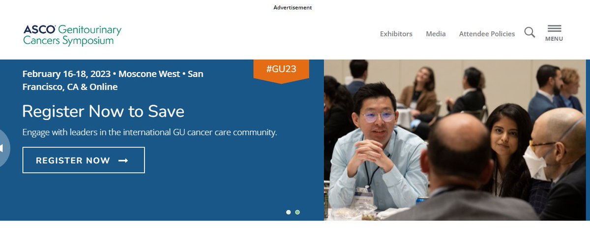 Just a reminder. #ASCOGU23 abstract deadline is tmr! PS: I wasn't expecting to see my own face on the conference website.🤣🤣.