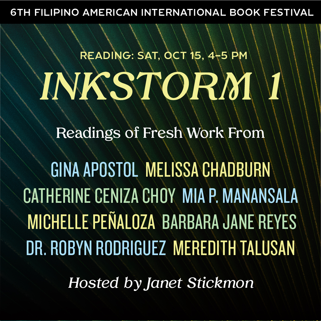 FilBookFestival's tweet photo. ποΈπͺοΈπ΅π INKSTORM: Readings of Freshly Inked Work
Join us for a stellar lineup of Filipino/a/x authors reading from their latest books. All readings in the Koret Auditorium, SF Main Library, 100 Larkin St.
#FilBookFest #FilBookFest6 #FiltheShelves #Inkstorm https://t.co/c6HcxJjLAc
