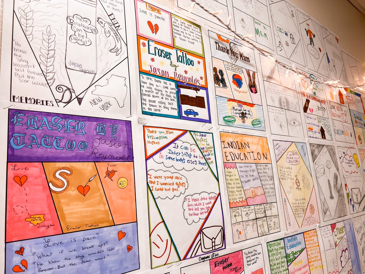 SparkWonder_EDU's tweet photo. First quarter was a whirlwind. I didn’t have much time to post, but I finally got a chance to post more student work in the classroom today. We ended the quarter with our food truck showcase.  It is exhilarating to see kids excited about their work. https://t.co/6KeG8BMbCG
