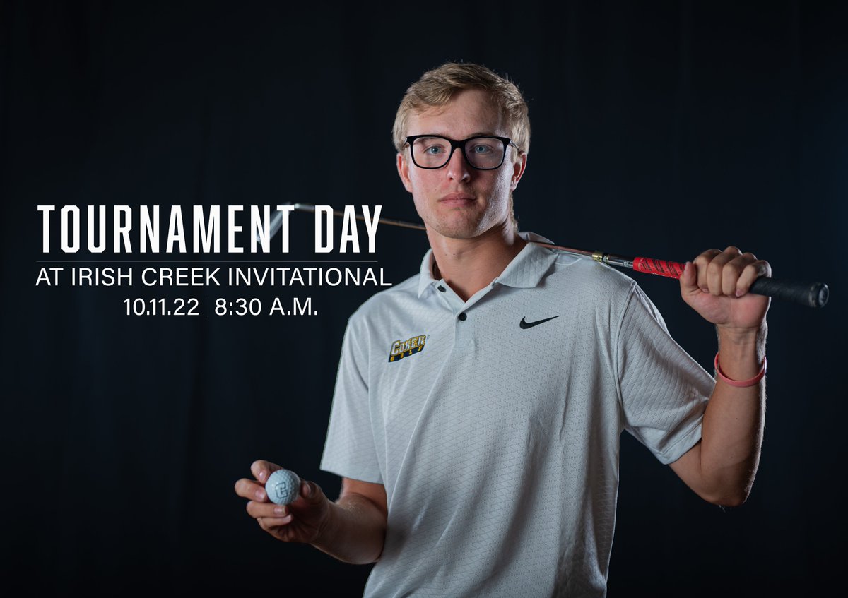 #CokerMGOLF | ⛳️ TOURNAMENT DAY ⛳️ <a href="/CokerGolf/">Coker University Golf</a>

🆚 Irish Creek Invitational
📍 The Club at Irish Creek | Kannapolis, N.C.
⏰ 8:30 AM
📊 bit.ly/3EqzA5v
#GoCobras #CokerPride