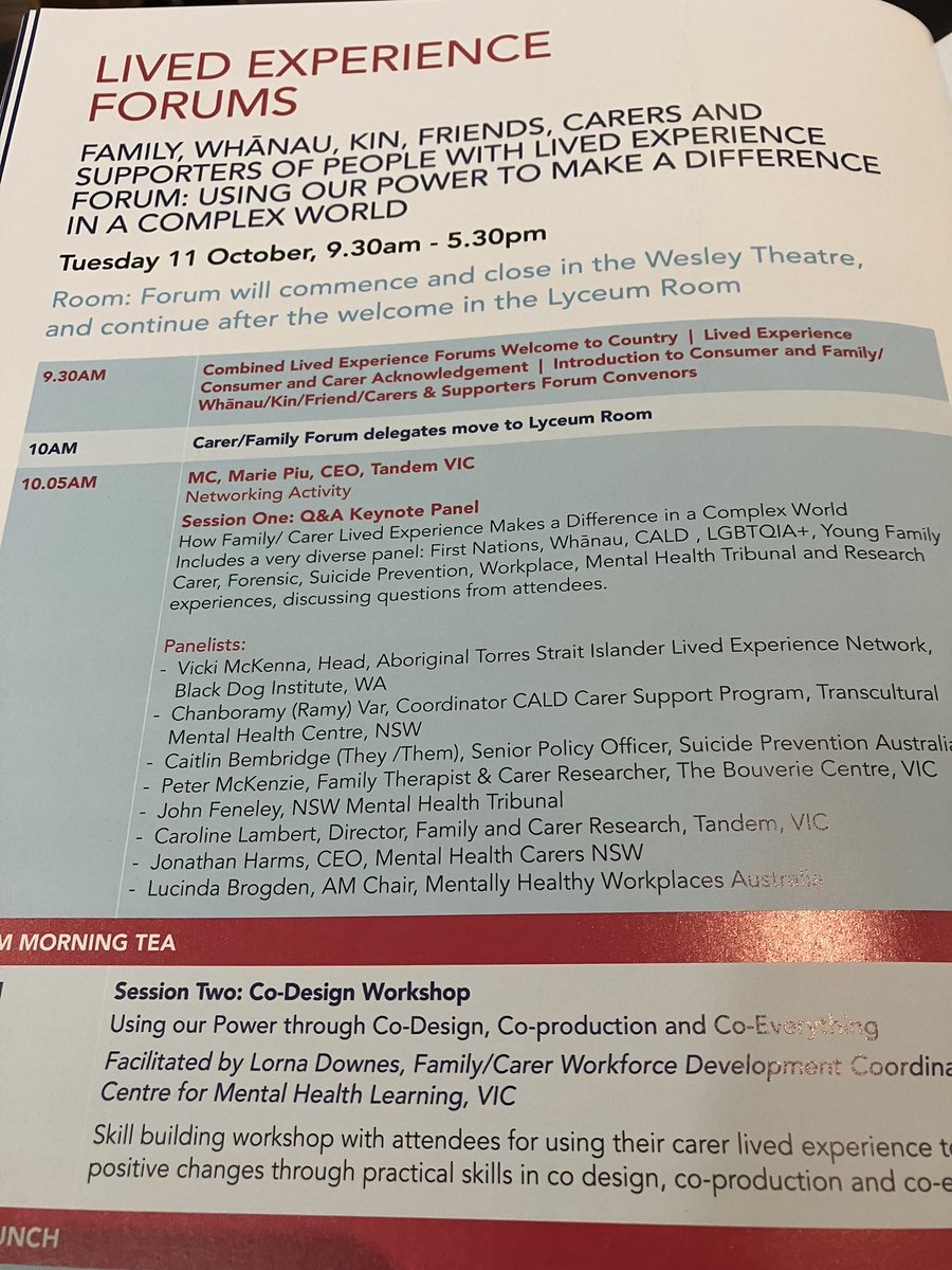 Lucinda Brogden AM (@brogdenlucy) on Twitter photo So much sharing and learning at #TheMHSConference2022 - great work <a href="/themhsorg/">TheMHS Learning Network</a> - thanks to the sponsors including <a href="/FlourishAus/">Flourish Australia</a> <a href="/neaminational/">Neami National</a> <a href="/MHFA_Australia/">Mental Health First Aid Australia</a> <a href="/MHCC_NSW/">Mental Health Coordinating Council</a> <a href="/AUMentalHealth/">Mental Health Australia</a> So much sharing and learning at #TheMHSConference2022 - great work <a href="/themhsorg/">TheMHS Learning Network</a> - thanks to the sponsors including <a href="/FlourishAus/">Flourish Australia</a> <a href="/neaminational/">Neami National</a> <a href="/MHFA_Australia/">Mental Health First Aid Australia</a> <a href="/MHCC_NSW/">Mental Health Coordinating Council</a> <a href="/AUMentalHealth/">Mental Health Australia</a>