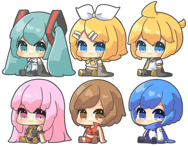 シール用の絵できた!といっても以前シールにしてたものをブラッシュアップしただけだけど・・・。単品かセットかで悩んでる・・・セットだと単品より小さくなるけど単品全種よりちょっとお安くできる・・・どうしようかなぁ・・・ 