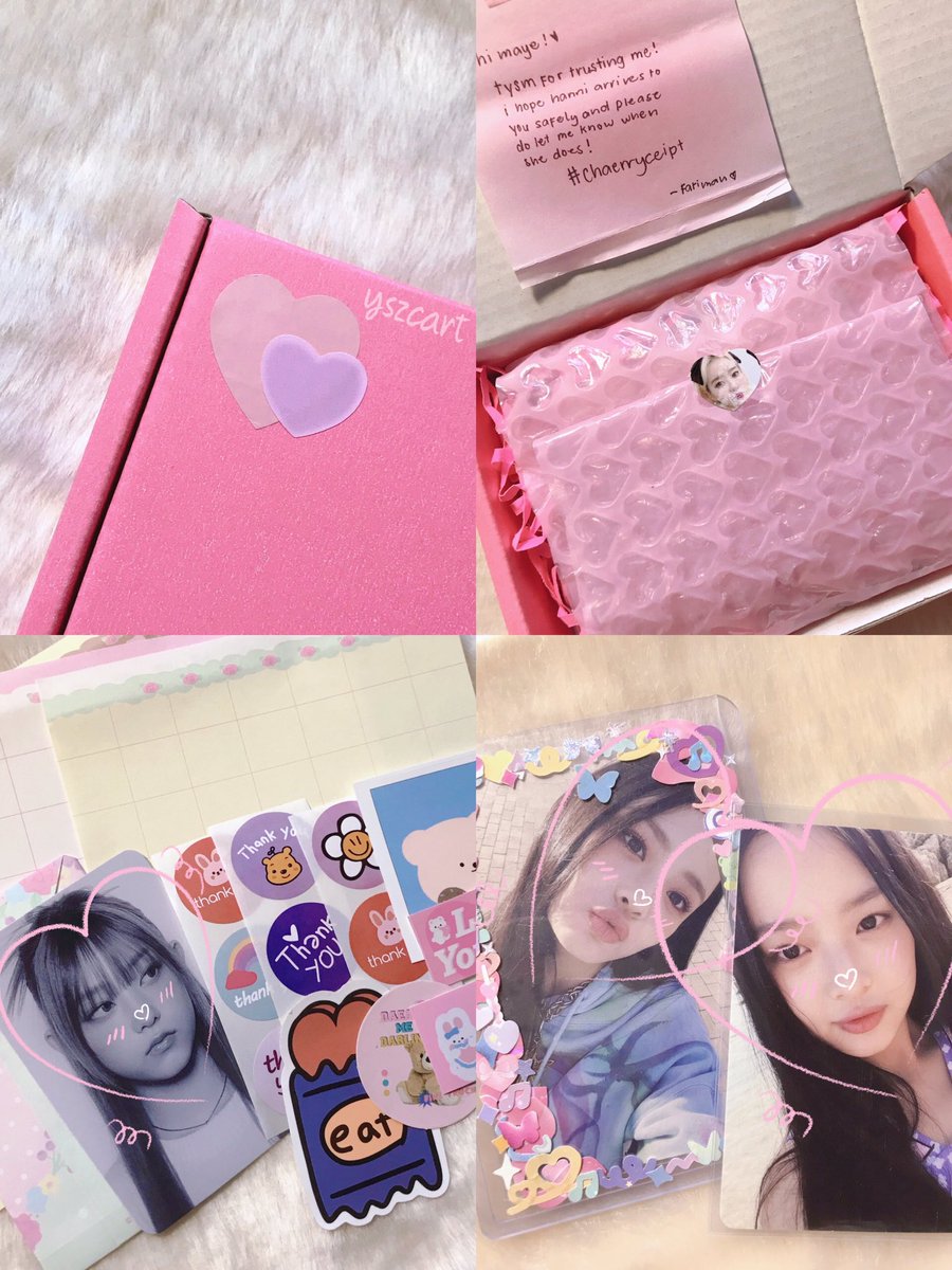 mayewakizz's tweet photo. π #ymailsz
what a pretty package ! everything is pink. d toplo n freebies r so cute too >< thank u so much for bringing my hanni set home <3 will def buy from u again π«Ά
π @chaerrylixx #chaerryceipt https://t.co/HrrEY3viOY