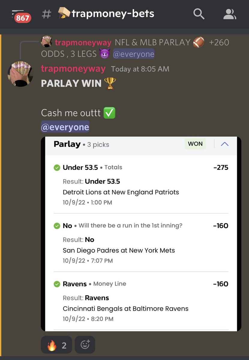 1moneyteam_'s tweet photo. NFL WEEKEND WENT GREAT 🤩

MoneyTeam Hosts spanked and our VIP’s got good funds ✅

Link in bio to get VIP access! 
#GamblingTwitter https://t.co/6u80YTfRW0
